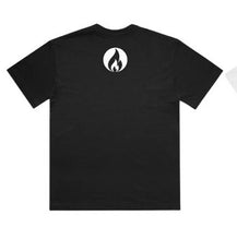SOUL STRENGTH FLAME Mens Staple Black Tshirt