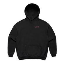 CLUB 88 Members Womens HEART Box Black/Pink Hoodie