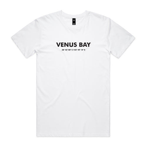 VENUS BAY ZERO IN WHITE UNISEX TSHIRT