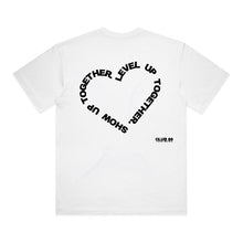 CLUB 88 Members Mens HEART Box White Tshirt
