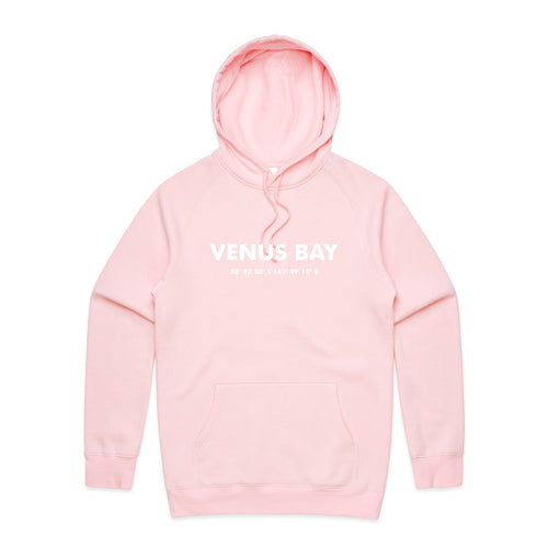 VENUS BAY ZERO IN PINK UNISEX HOODIE