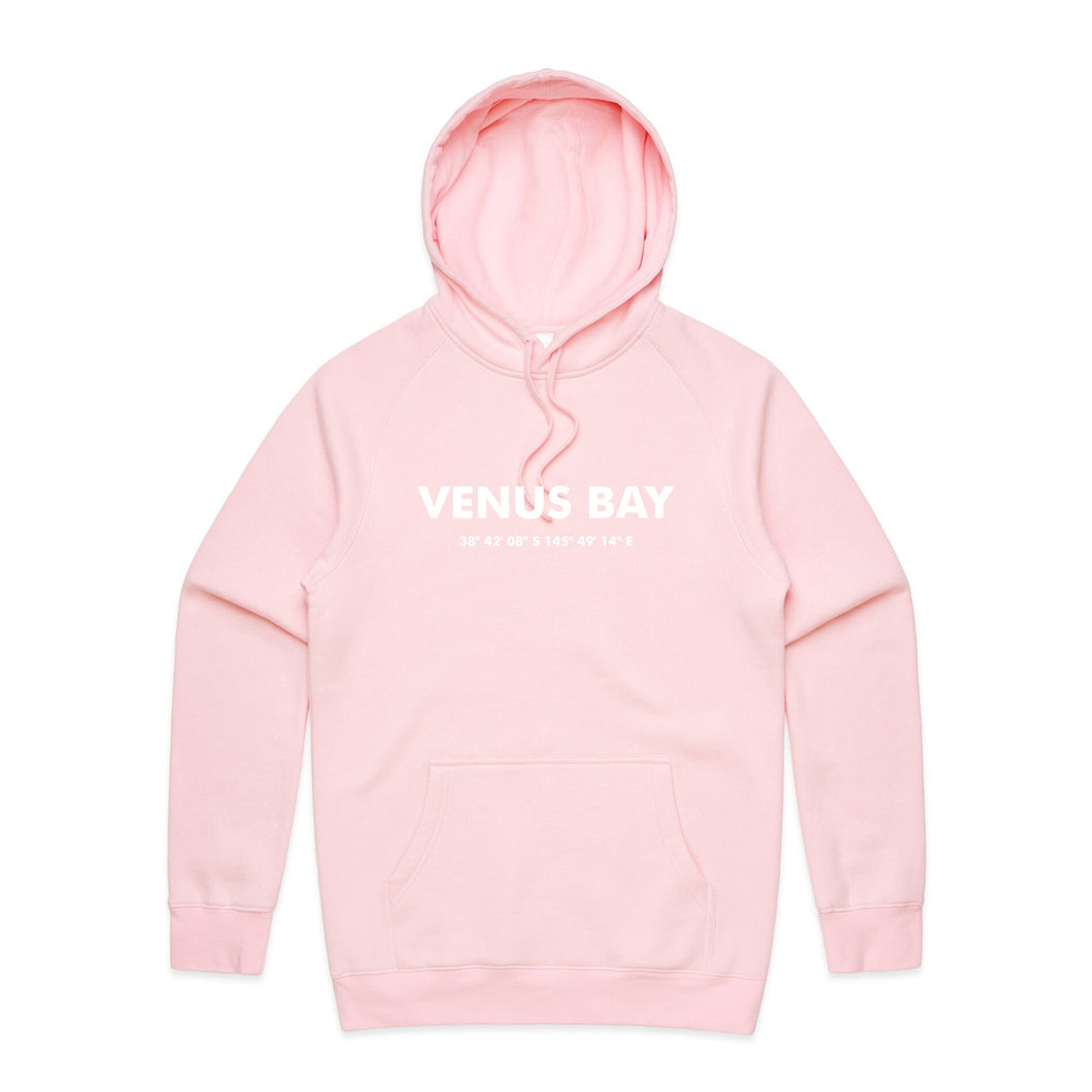 VENUS BAY ZERO IN PINK UNISEX HOODIE