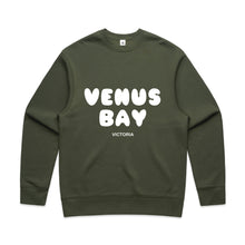 VENUS BAY MENS RELAX CREW NECK JUMPER