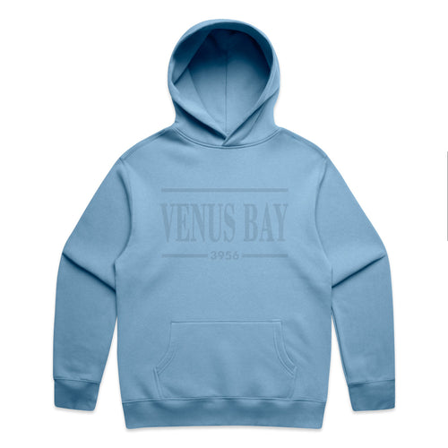 VENUS BAY HERITAGE CAROLINA BLUE EMBROIDERED UNISEX HOODIE