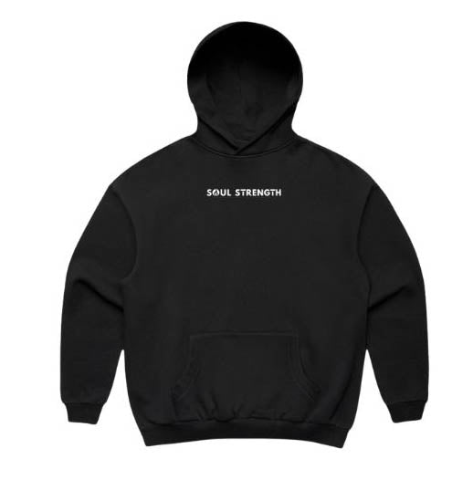 SOUL STRENGTH DEPT EPPING Womens Box Black Hoodie