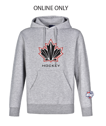 PRE-ORDER - IHC26 Canada Hockey Grey Marle Hoodie (ONLINE EXCLUSIVE)