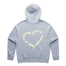 CLUB 88 Members Womens HEART Relax Powder Hoodie