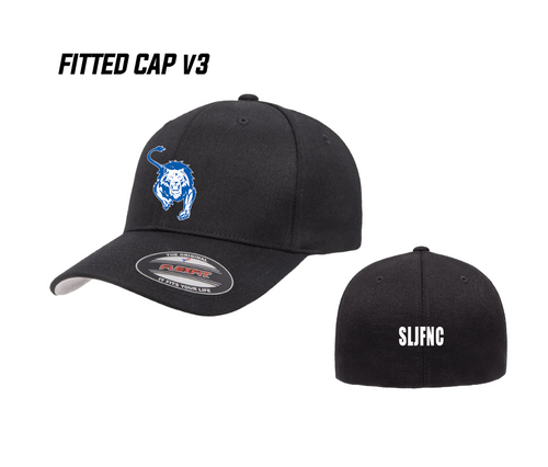 SUNBURY LIONS JFNC BLACK FLEXFIT CAP