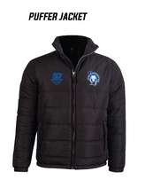 SUNBURY LIONS JFNC BLACK PUFFER JACKET