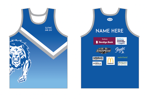 SUNBURY LIONS JFNC TRAINING SINGLET