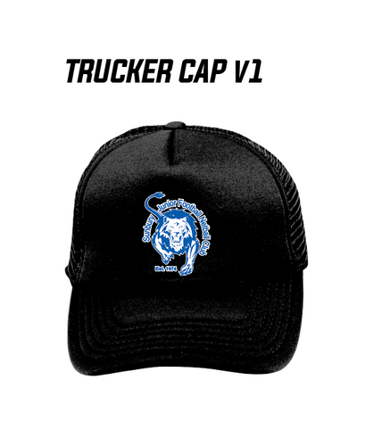 SUNBURY LIONS JFNC BLACK TRUCKER CAP