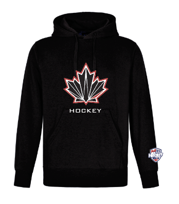 PRE-ORDER - IHC26 Canada Hockey Black Hoodie