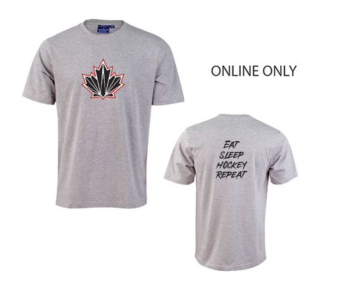 PRE-ORDER - IHC26 Canada Slogan Grey Marle Tshirt (ONLINE EXCLUSIVE)