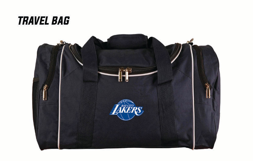 BAY CITY LAKERS TRAVEL BAG