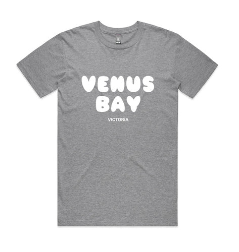 VENUS BAY GREY MARLE UNISEX TSHIRT