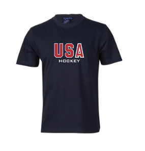 PRE-ORDER - IHC26 USA Hockey Navy Tshirt (ONLINE EXCLUSIVE)