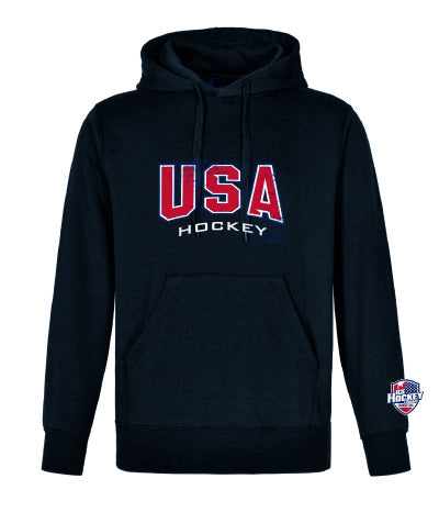 PRE-ORDER - IHC26 USA Hockey VINTAGE Navy Hoodie