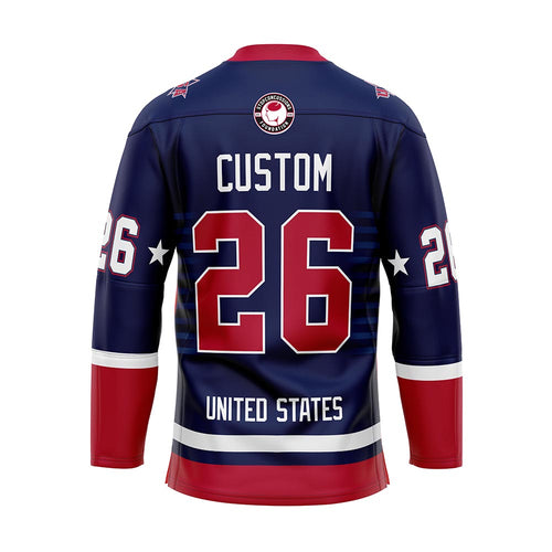 2026 IHC TEAM USA HOME JERSEY (CUSTOM)
