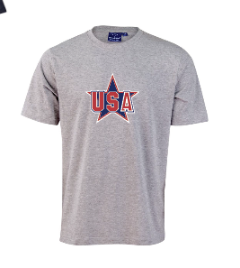 PRE-ORDER - IHC26 USA Star Grey Marle Tshirt (ONLINE EXCLUSIVE)