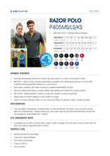 MENS RAZOR POLO